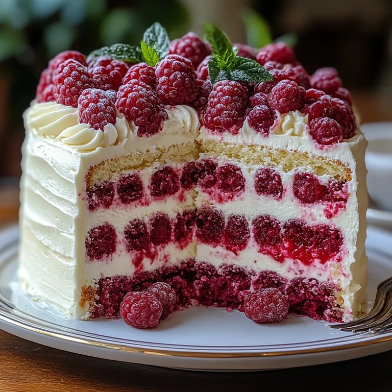 Traumkuchen mit weißer Schokolade und Himbeeren: Ein Unglaublich Essenzielles Rezept für jede Gelegenheit