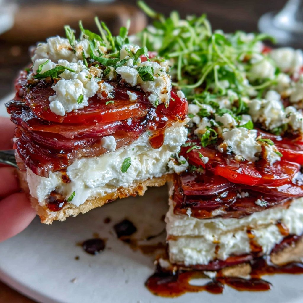 Goldene Bete Ziegenkäse Carpaccio