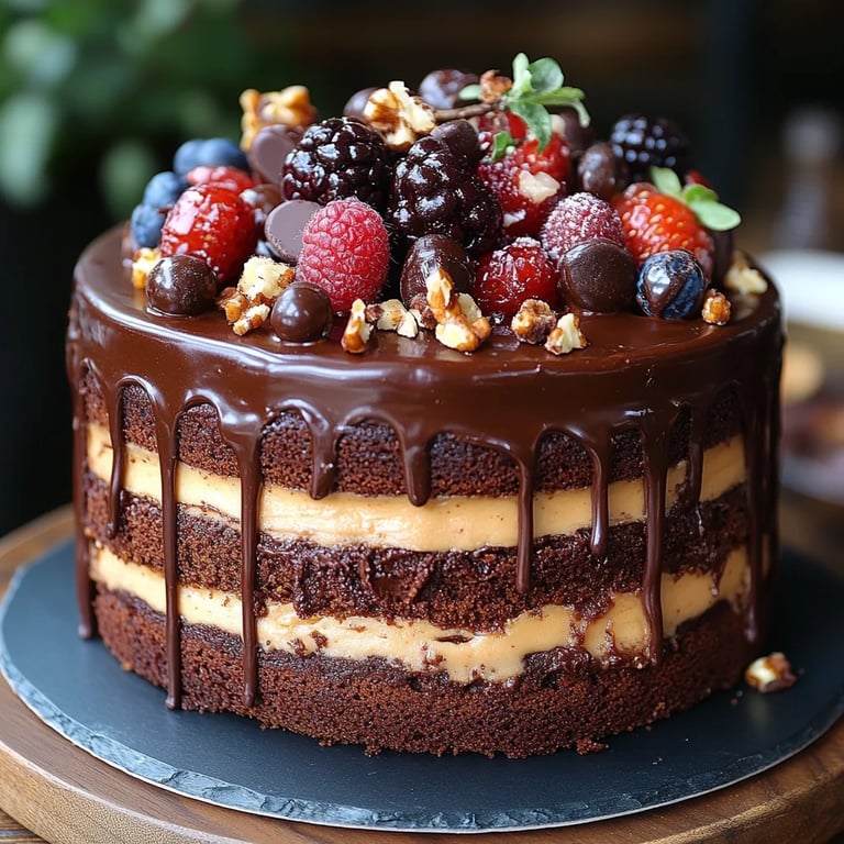 Schildkröten-Schokoladen-Schichtkuchen: Ein Unglaublich Ultimatives Rezept für 7 Schichten