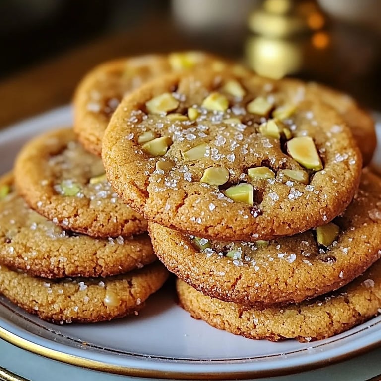 Weiche und zähe Pistazienkekse: Ein Unglaubliches Ultimatives Rezept für 10 Stück