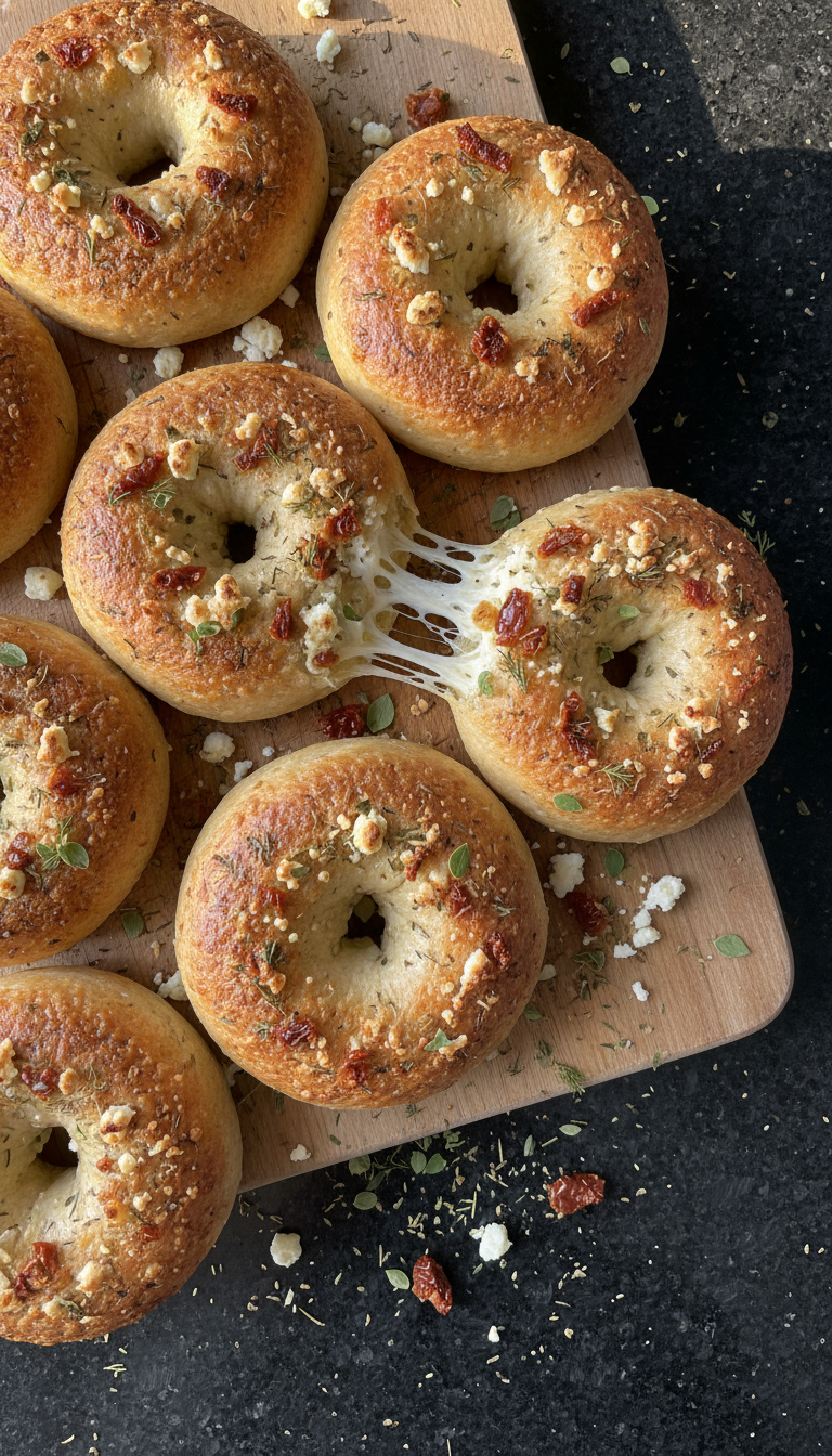 Mediterrane Protein Bagels​