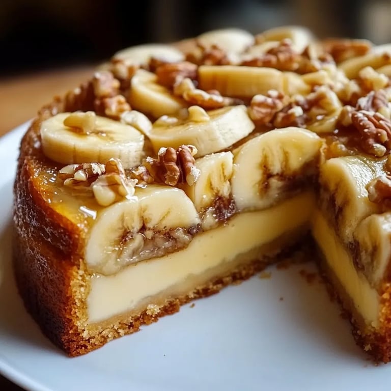 Cremiger Bananenkuchen mit Walnüssen: Ein Unglaubliches Ultimatives Rezept für 8 Portionen