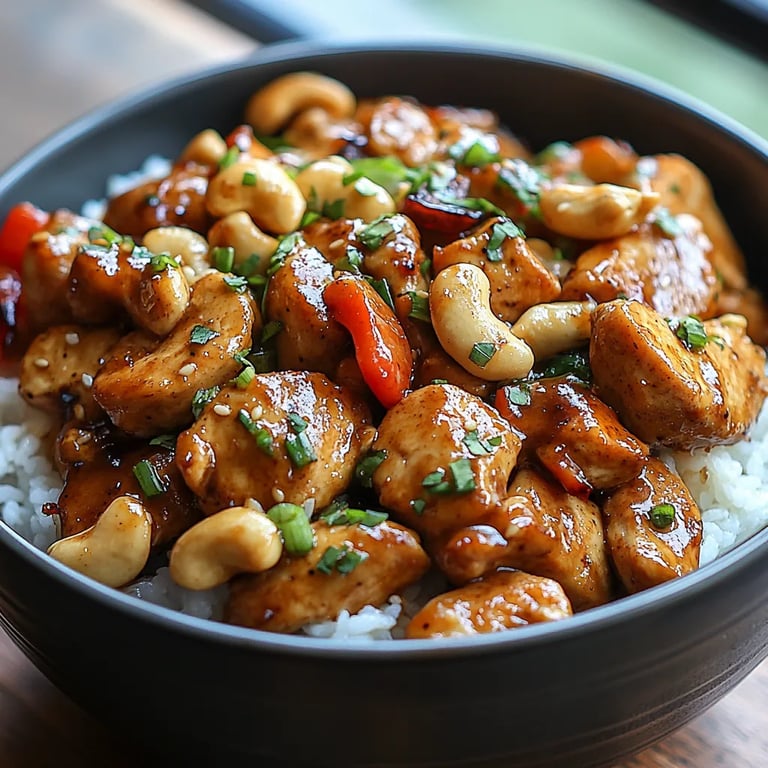 Cashew-Hähnchen aus dem Slow Cooker: Ein Unglaubliches Ultimatives Rezept für 4 Portionen