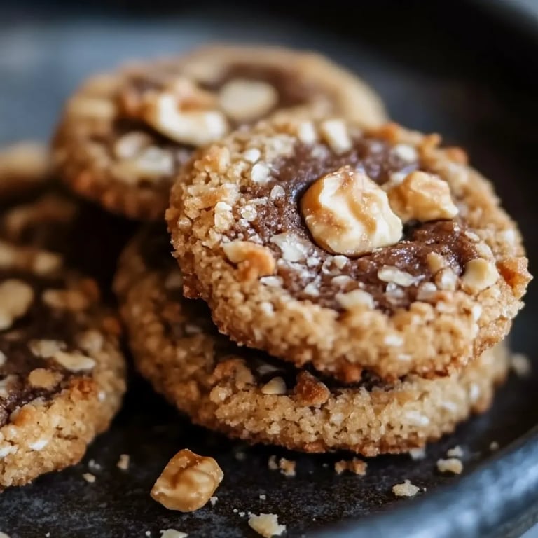 Einfache Haselnussplätzchen