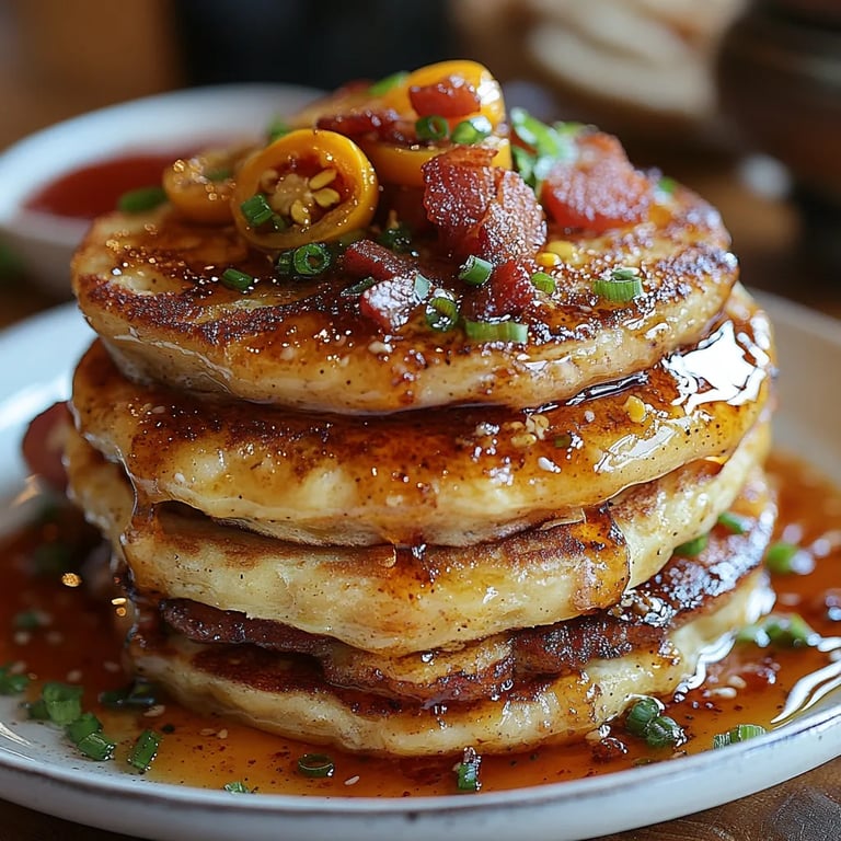 Jalapeño-Cheddar-Maispfannkuchen mit Speck: Ein Unglaubliches Ultimatives Rezept