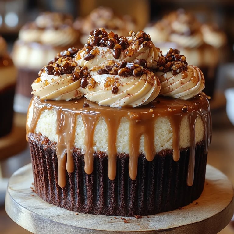 Gesalzener Karamell-Schokoladen-Espresso-Kuchen: Ein Unglaubliches Ultimatives Rezept