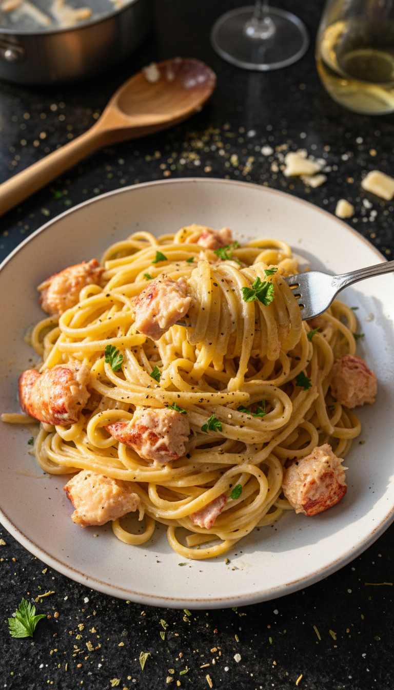 Weißwein Hummer Pasta​