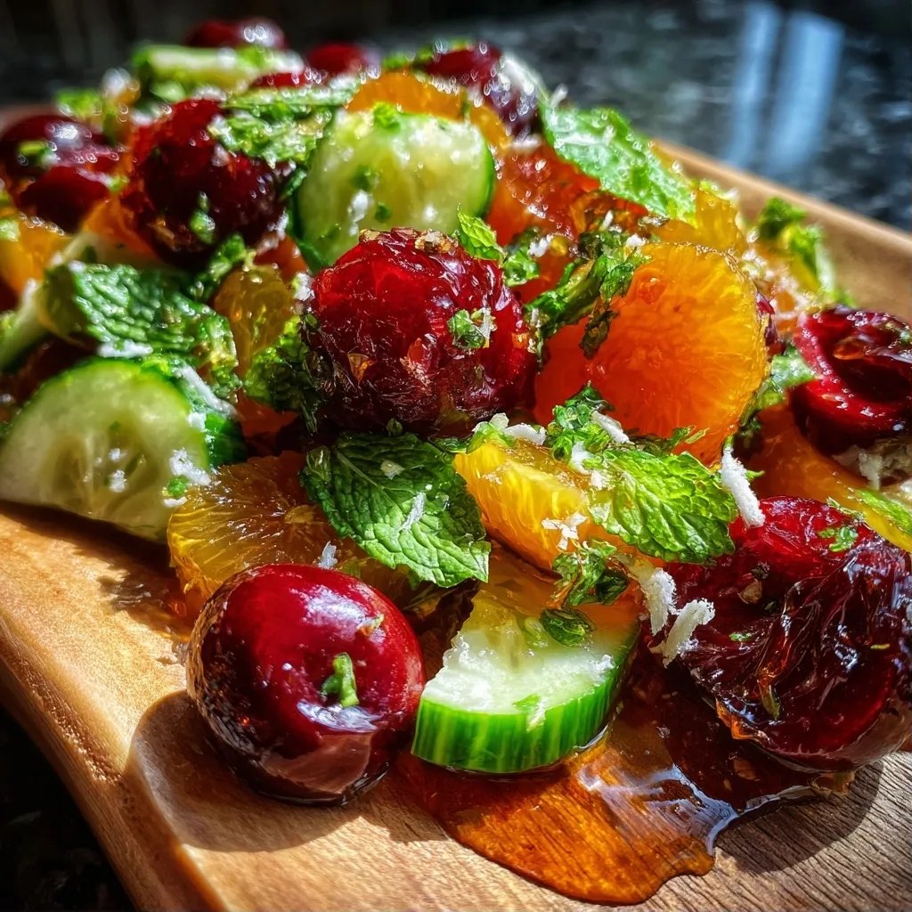 Honig-Limetten-Fruchtsalat