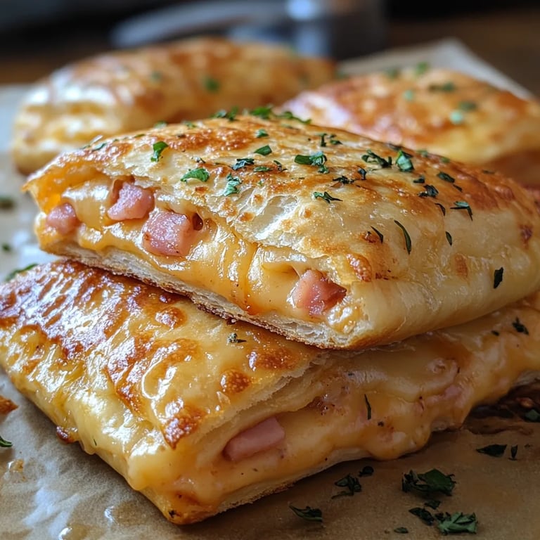 Unglaubliche Schinken-Käse-Taschen: Das Ultimative Rezept für 5-Sterne-Geschmack