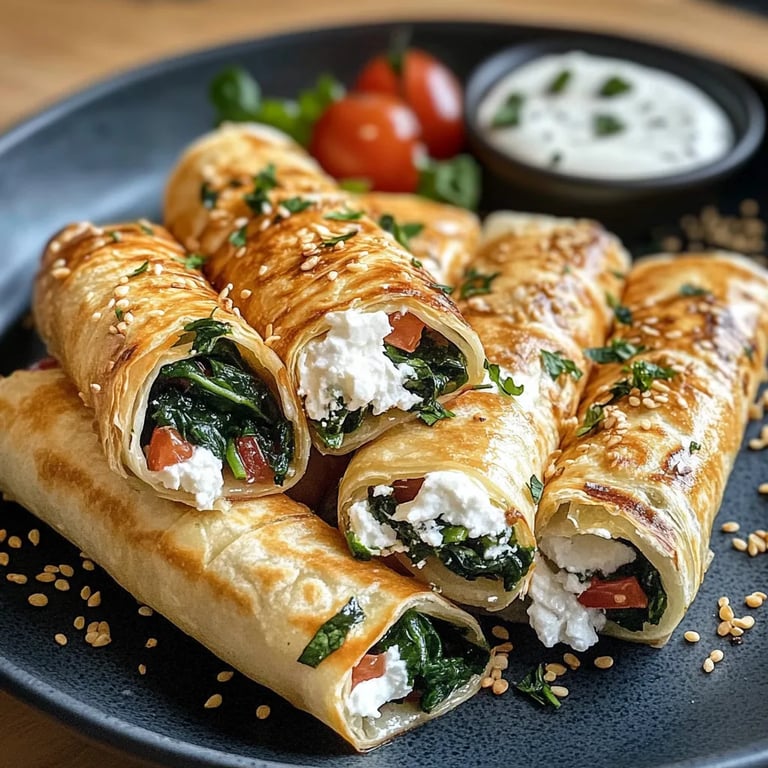 Herzhafte Blätterteig-Röllchen mit Spinat & Feta: Ein Unglaubliches Ultimatives Rezept