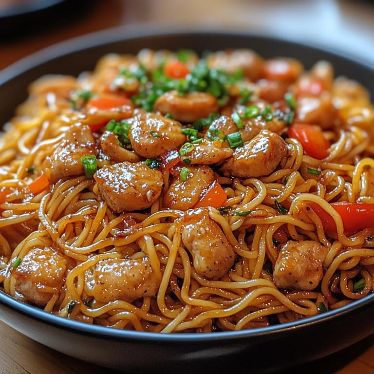 Glutenfreies Chicken Chow Mein: Ein Unglaubliches Ultimatives Rezept für 4