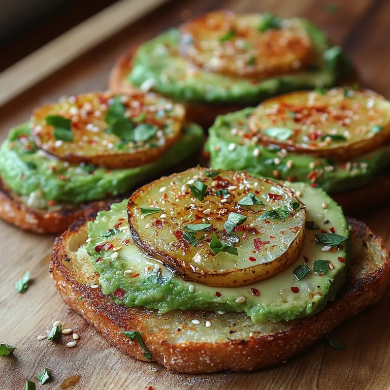 Würzige Avocado-Hash-Brown-Toasts: Ein Unglaubliches Ultimatives Rezept