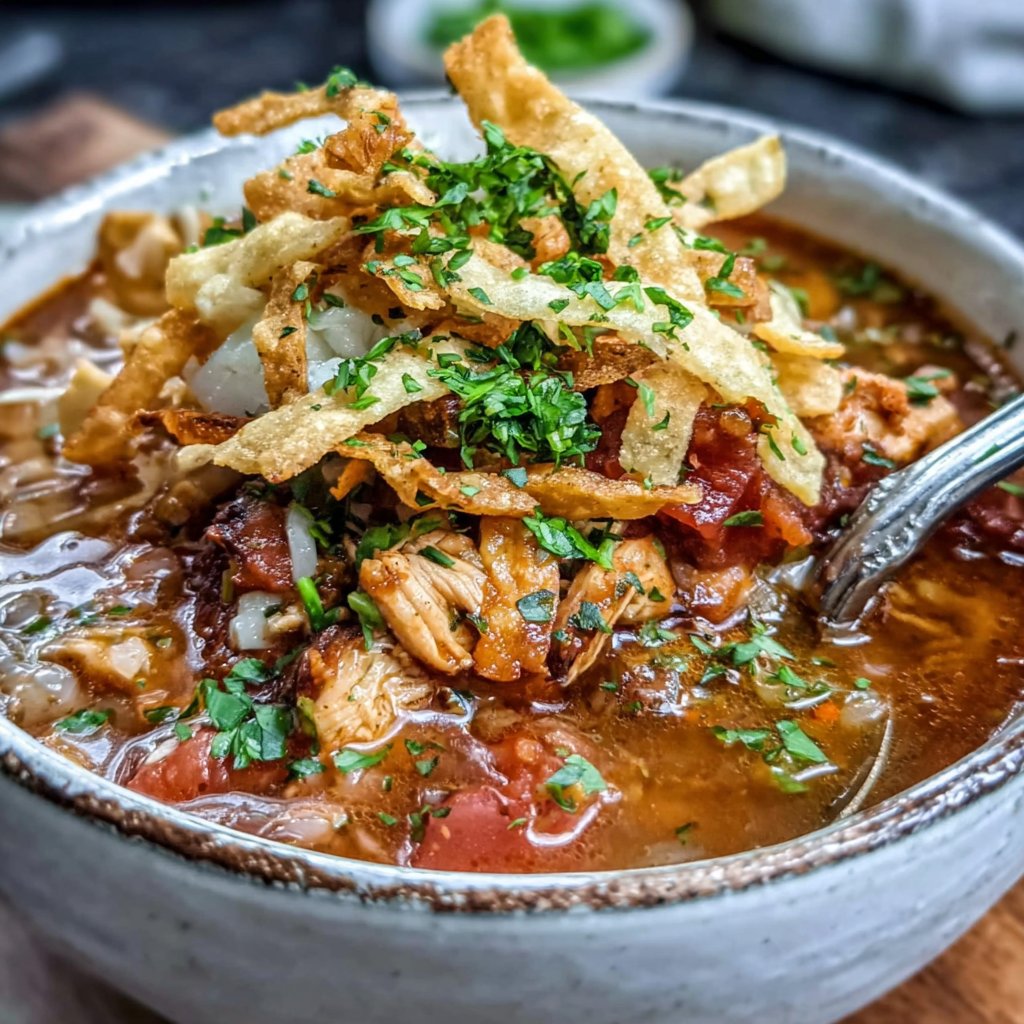 Hähnchen Tortilla Suppe Protein