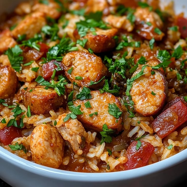 <p>Einfache Jambalaya mit Hähnchen und Wurst aus dem Instant Pot: Ein Unglaublich Ultimatives Rezept für 4 Portionsideen</p>