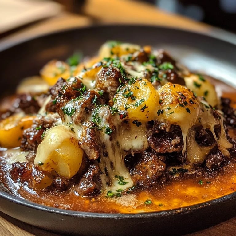 Überbackene Kartoffelpfanne mit Hackfleisch: Ein Unglaublich Einfaches Ultimatives Rezept