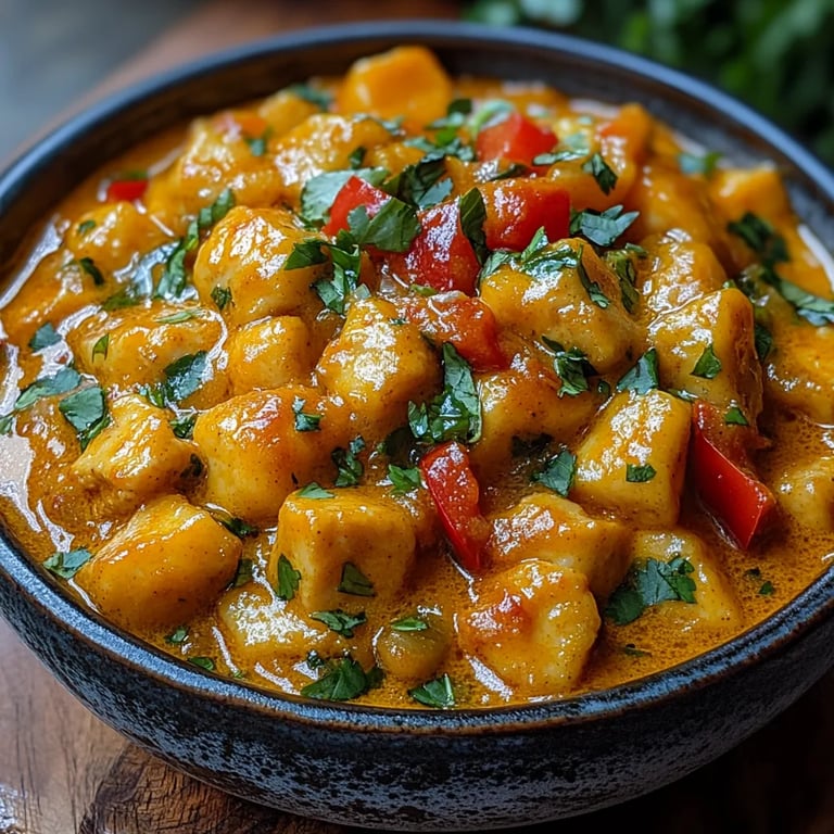 Einfaches Mango-Hähnchen-Curry: Ein Unglaublich Ultimatives Rezept für 4 Personen