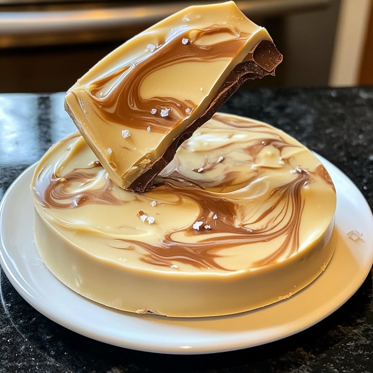 Weisse Karamell-Schokolade