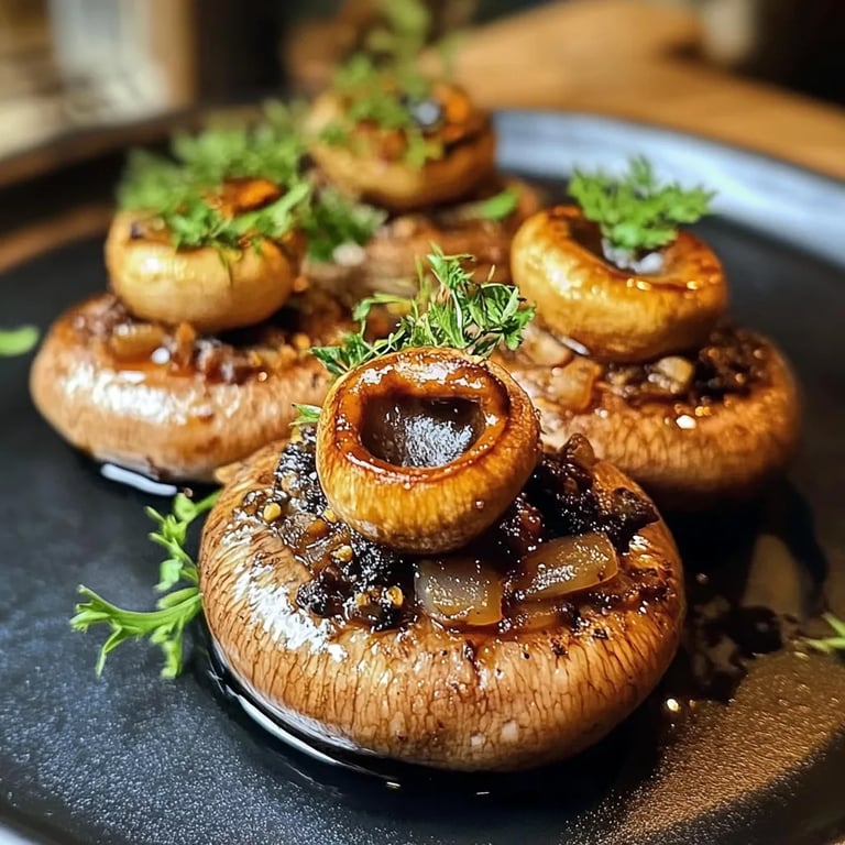Stuffed Mushroom Eyeballs: Unglaublich Ultimatives Rezept für 7 schaurige Snacks