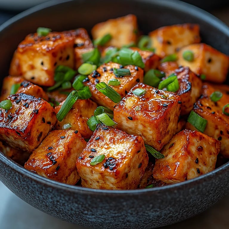Würziger Tofu aus der Heißluftfritteuse: Ein Unglaublich Ultimatives Rezept