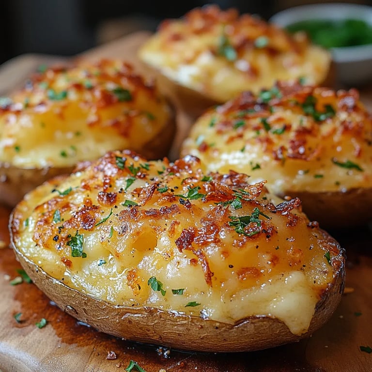 Zweifach gebackene Kartoffeln aus der Heißluftfritteuse: Ein Unglaublich Ultimatives Rezept