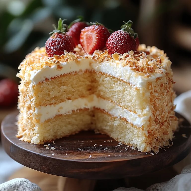 Kokos-Raffaello-Kuchen: Ein Unglaubliches Ultimatives Rezept für 5 Sinne