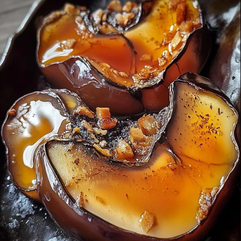 Gewürzte Äpfel mit brauner Butter