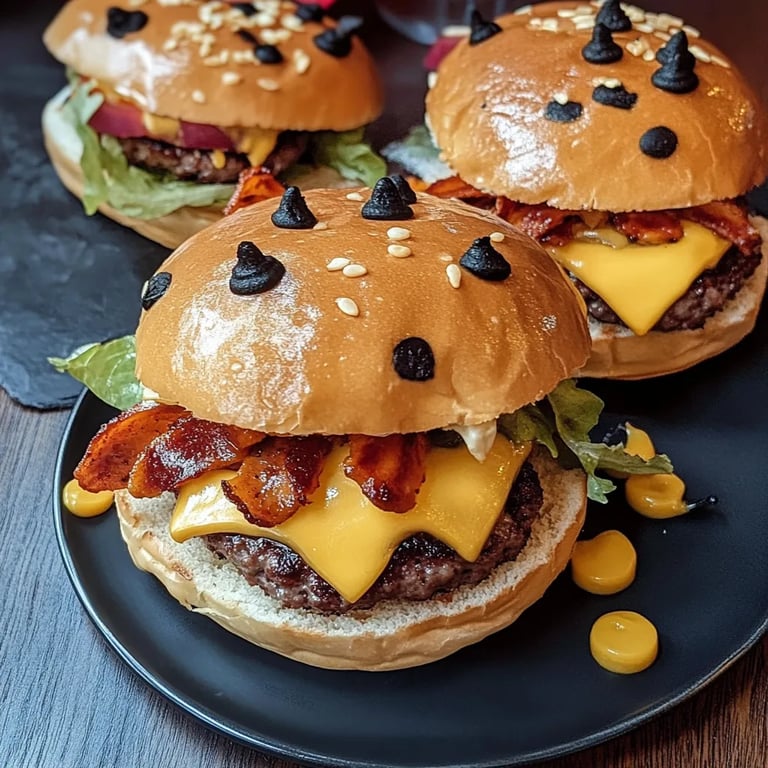 Würziger Halloween-Burger: Ein Unglaublich Ultimatives Rezept für 5 Personen