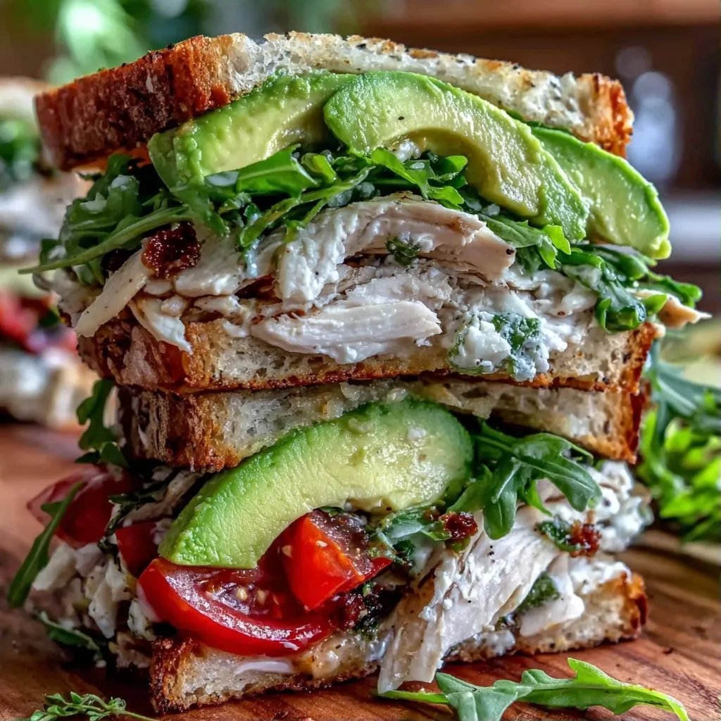 Sandwich mit Pute Avocado