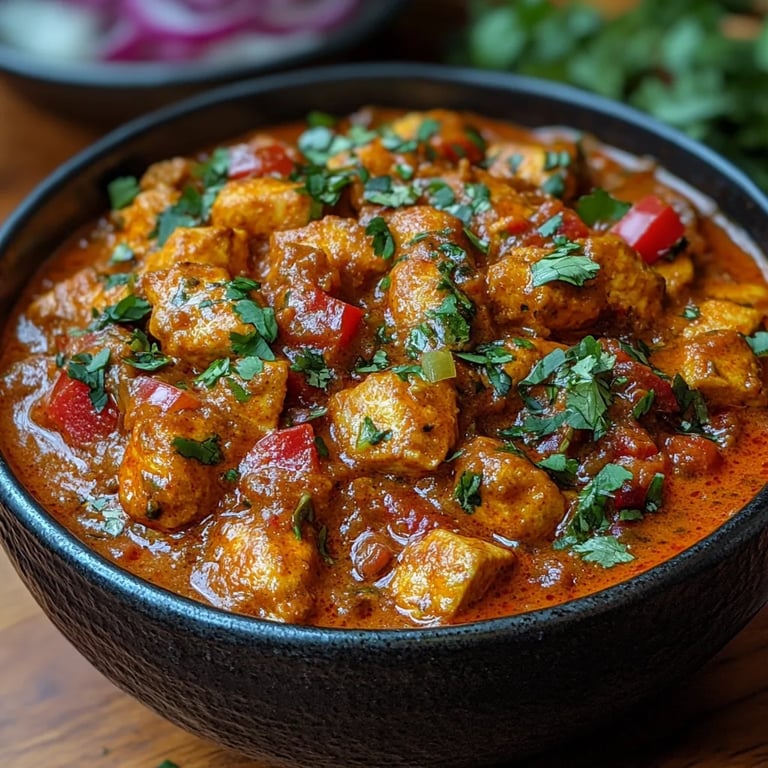 Hähnchen-Madras: Ein Unglaubliches Ultimatives Rezept für 4 Personen