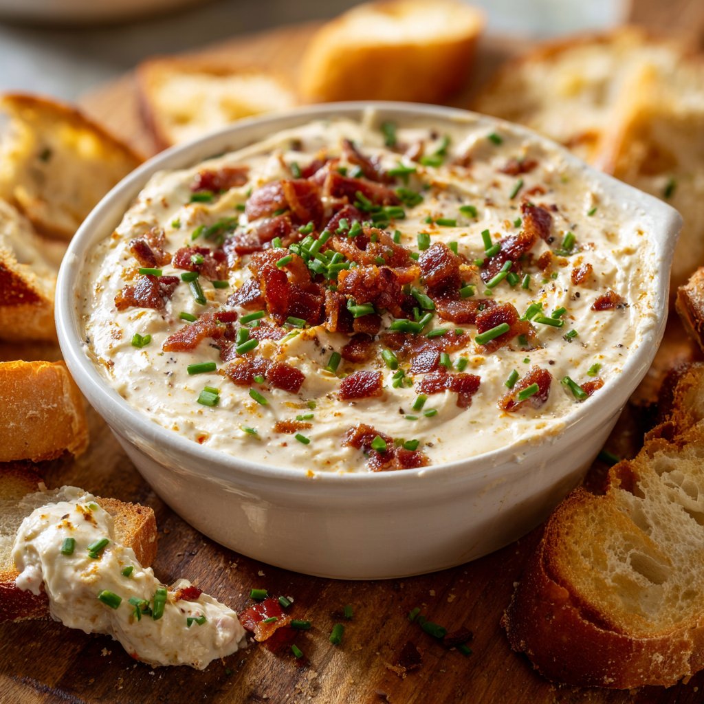 Irischer Cheddar Speck Dip