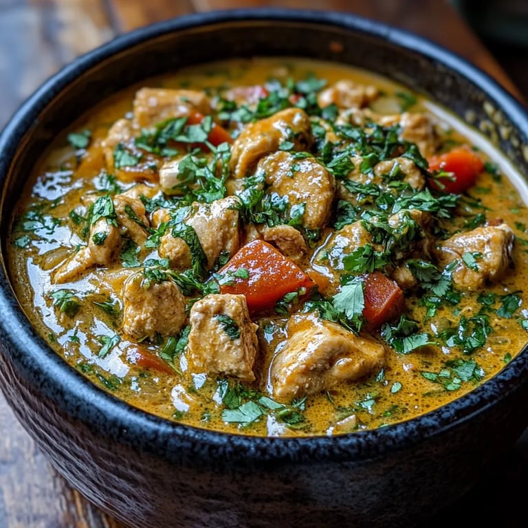 Kokos-Curry-Huhn im Schongarer: Ein Unglaubliches Ultimatives Rezept für 6 Portionen