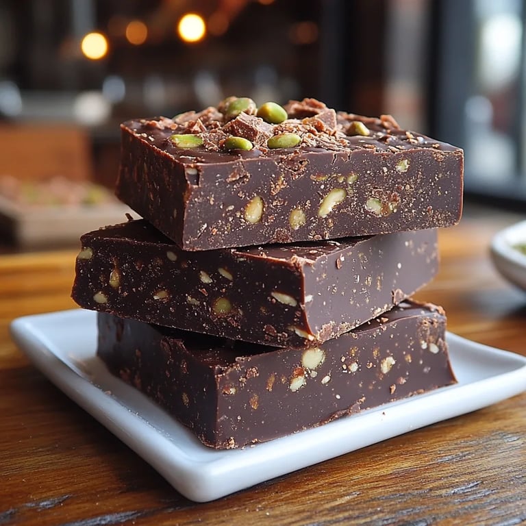 Zartbitter-Schokolade-Pistazien-Fudge: Ein Unglaubliches Ultimatives Rezept