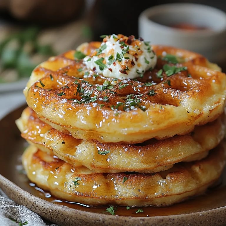 Würzige Cheddar-Jalapeño-Maisbrot-Waffeln: Ein Unglaubliches Ultimatives Rezept mit 5 Zutaten