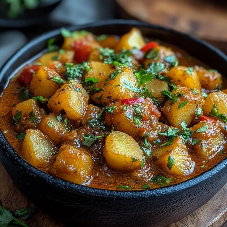 Dopiazeh Aloo: Ein Unglaublich Essenzielles Rezept für 5 Sinne