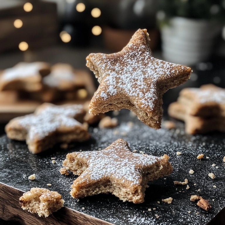 Einfache Vegane Zimtsterne – Gesundes Weihnachtsgebäck