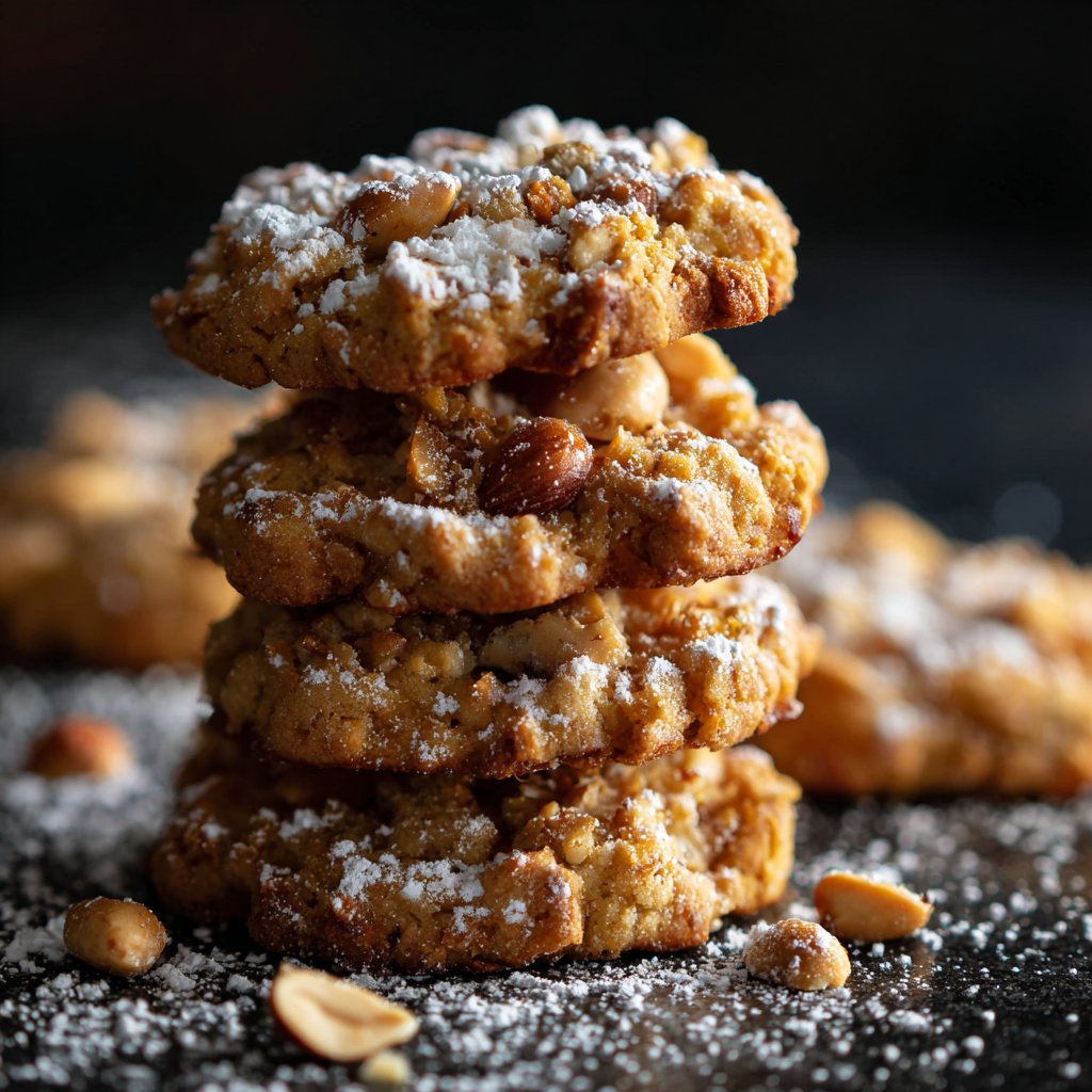 Erdnuss-Knusper-Frühlingskekse