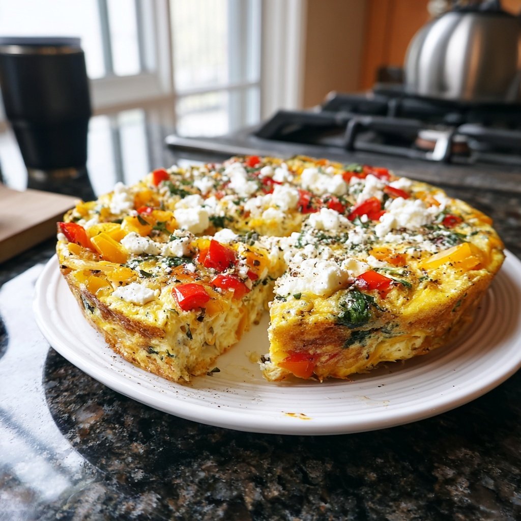 High-Protein Gemüse-Frittata