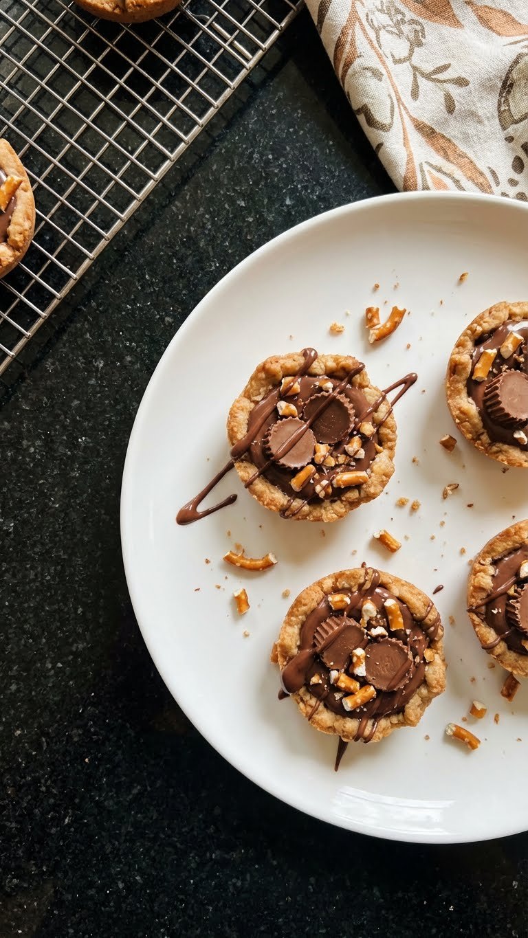 Geheime Reese’s Brezel Törtchen