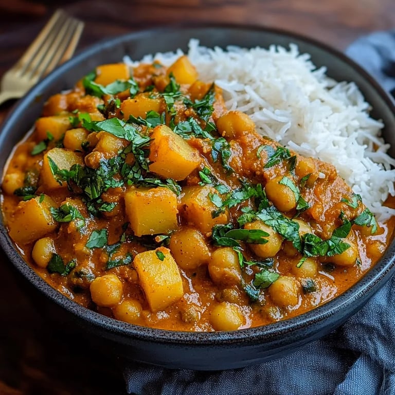 <p>Kichererbsen- und Kartoffel-Curry: Ein Unglaublich Ultimatives Rezept für 4 Personen</p>
