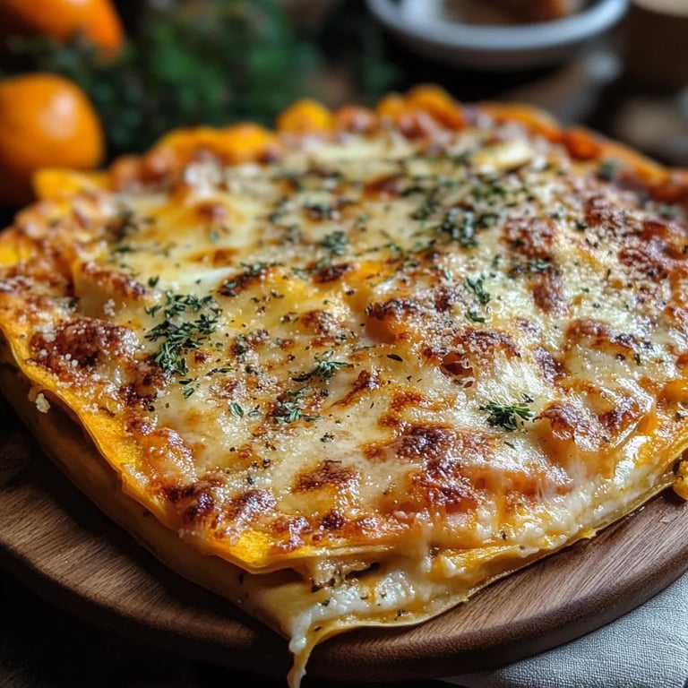 Kürbislasagne