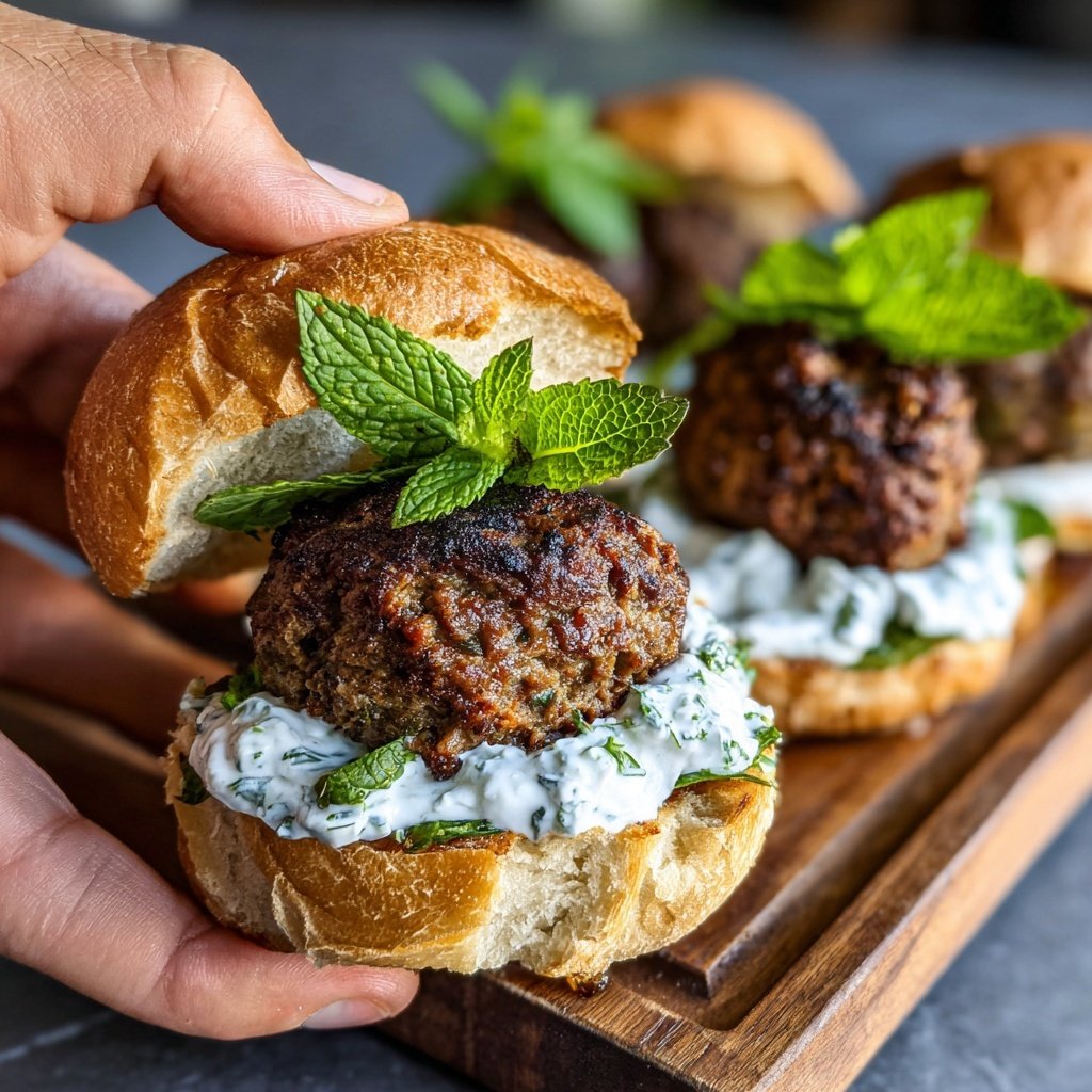 Mediterrane Lamm Sliders