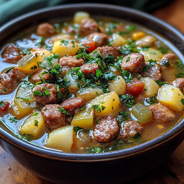Wurstsuppe aus dem Instant Pot: Ein Unglaubliches Ultimatives Rezept für 4 Personen