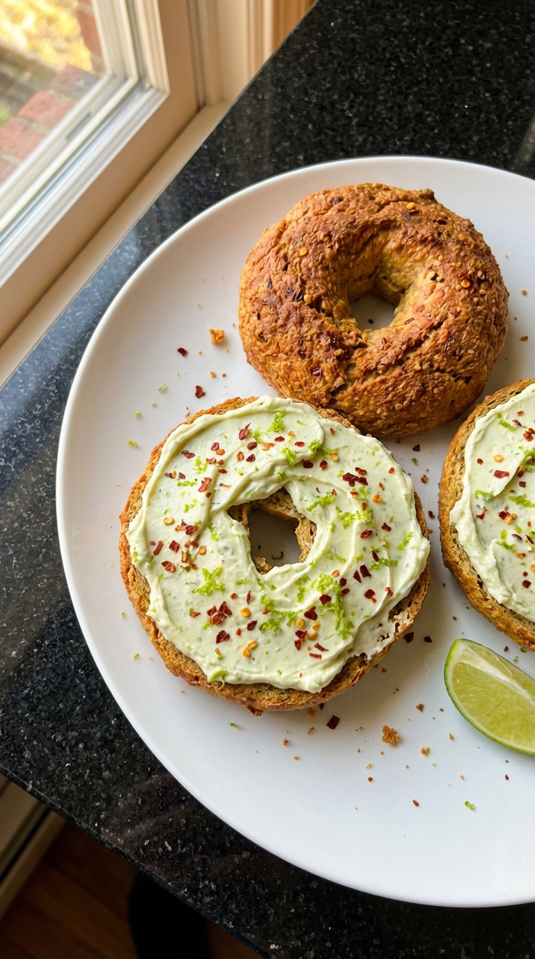 Chili Limetten Protein Bagels
