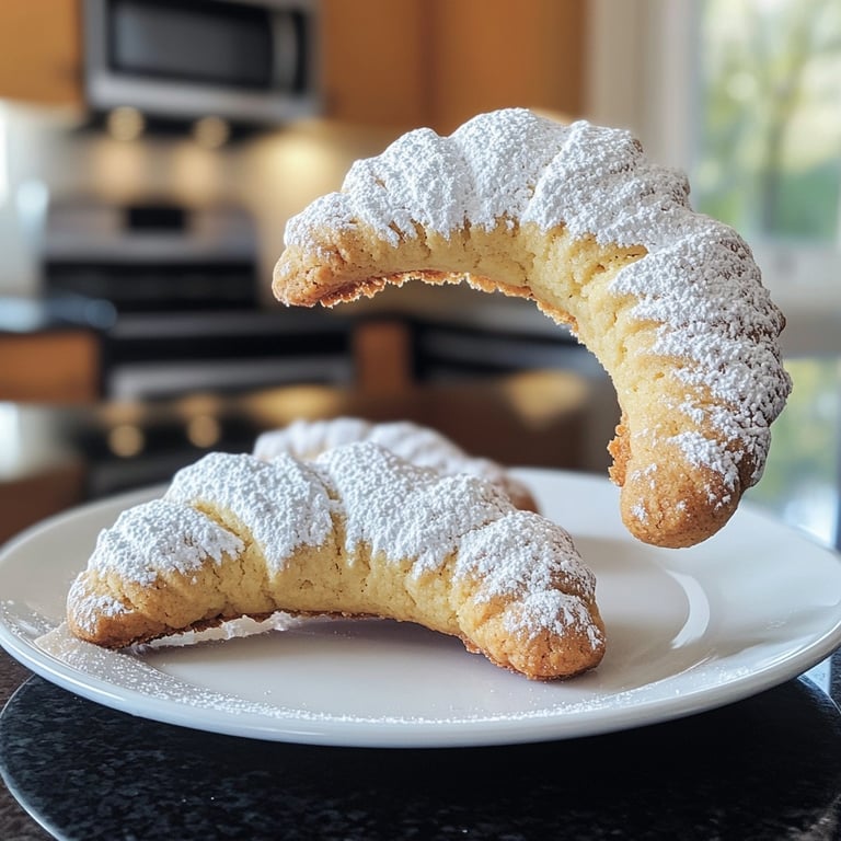 Buttrige Vanillekipferl