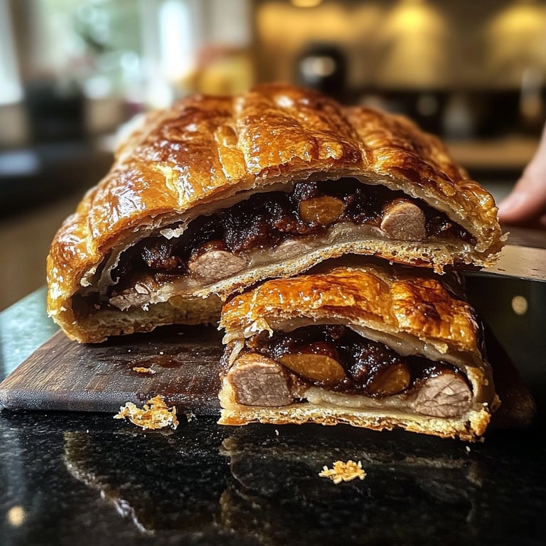 Weihnachtsgans mit Maronenfüllung