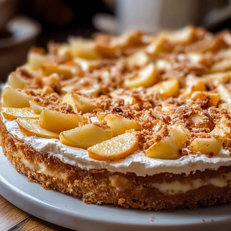 Apfel-Crumble-Käsekuchen