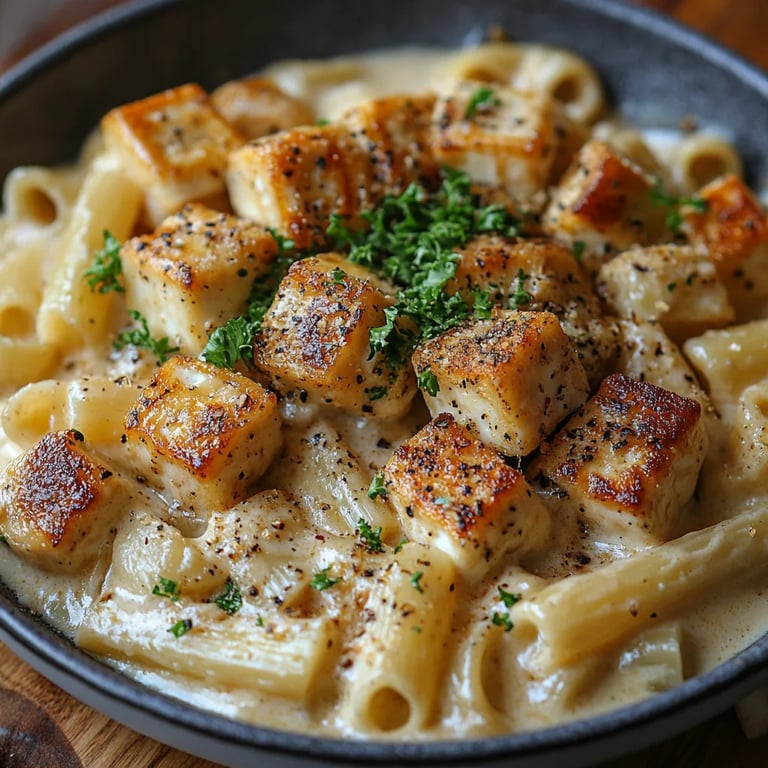 Cremige Pasta mit Tofu: Ein Unglaubliches Ultimatives Rezept für 4 Personen