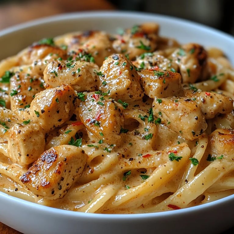 Cashew-Creme Cajun-Hähnchen-Pasta: Ein Unglaubliches Ultimatives Rezept mit 5 Aromen