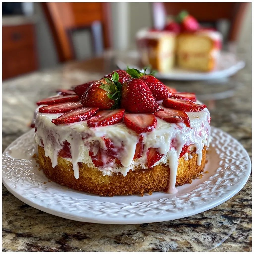Erdbeer Kuchen einfach