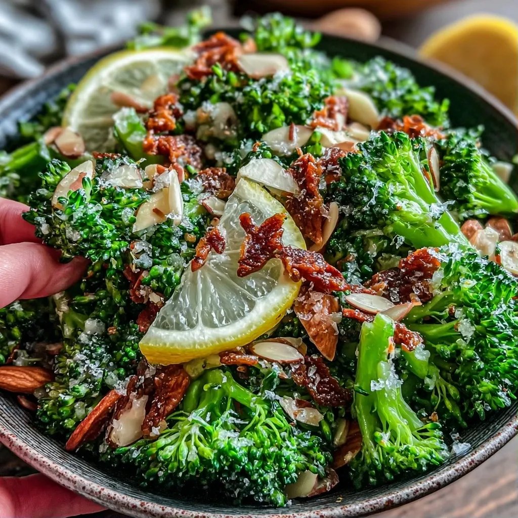 Brokkoli Salat Mandeln
